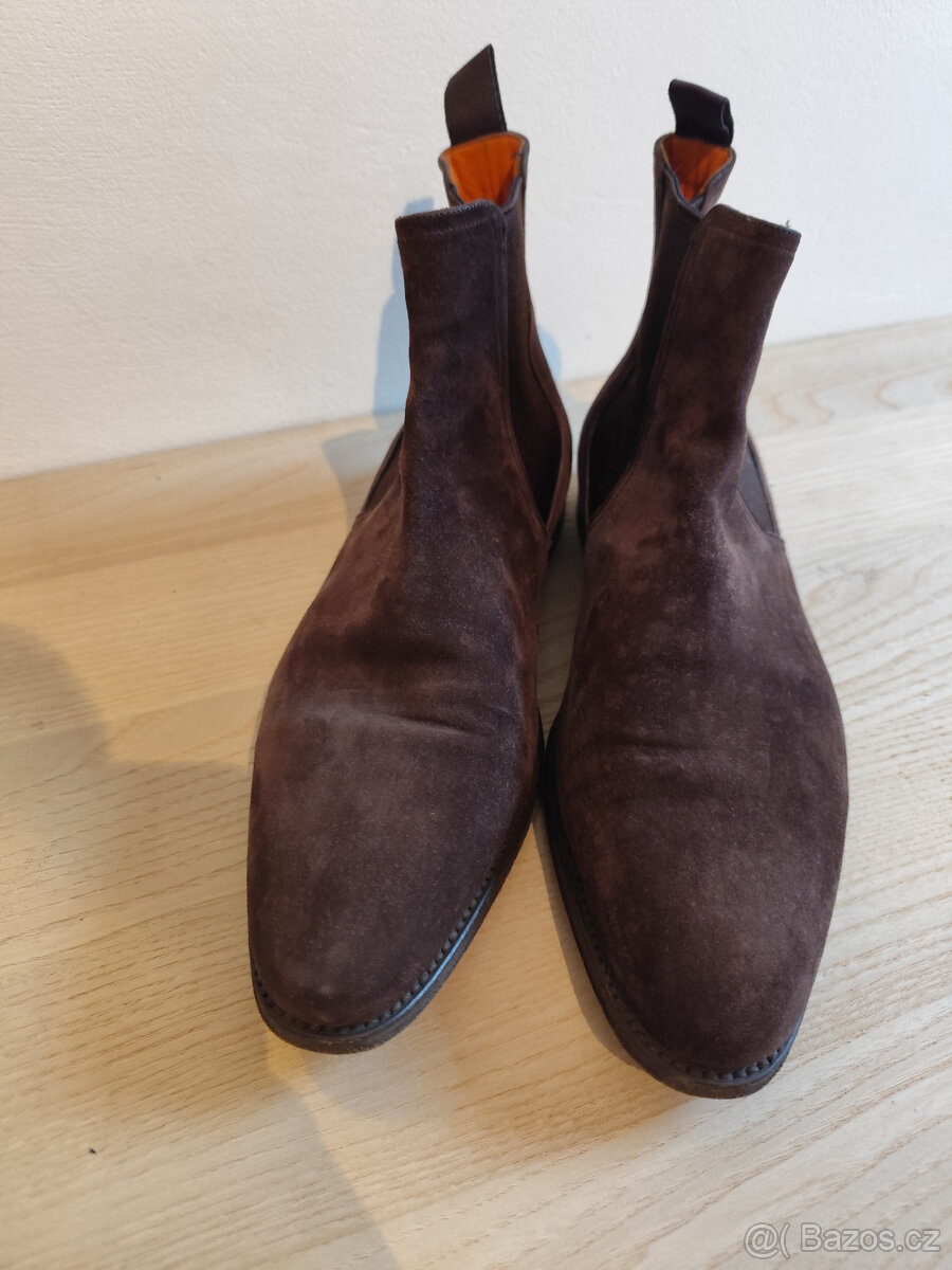 Páské boty Santoni vel. 8,5 - 2