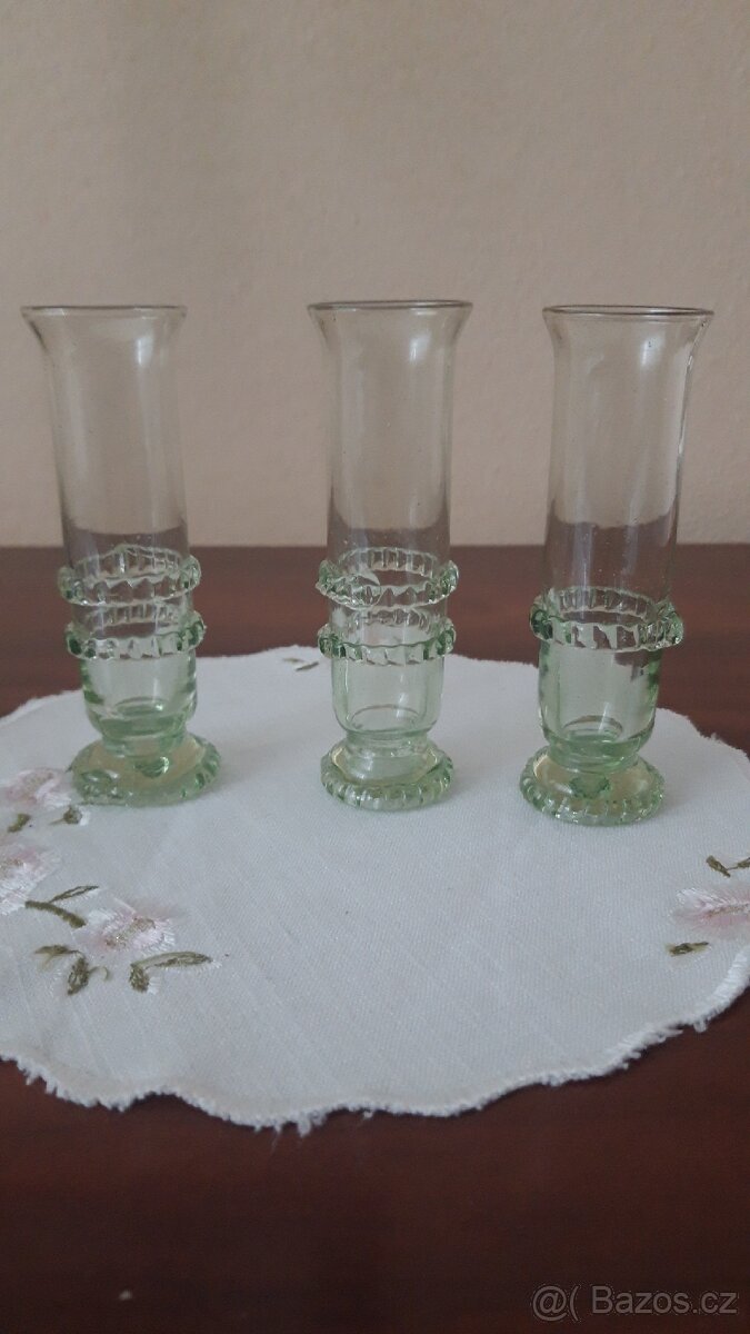 umělecké historické repliky zeleného lesního skla - 2