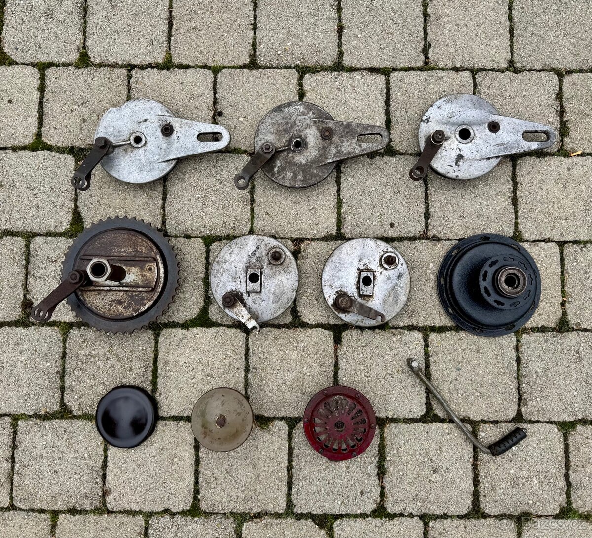 ČZ 125 B T 125 150 C - díly - 2