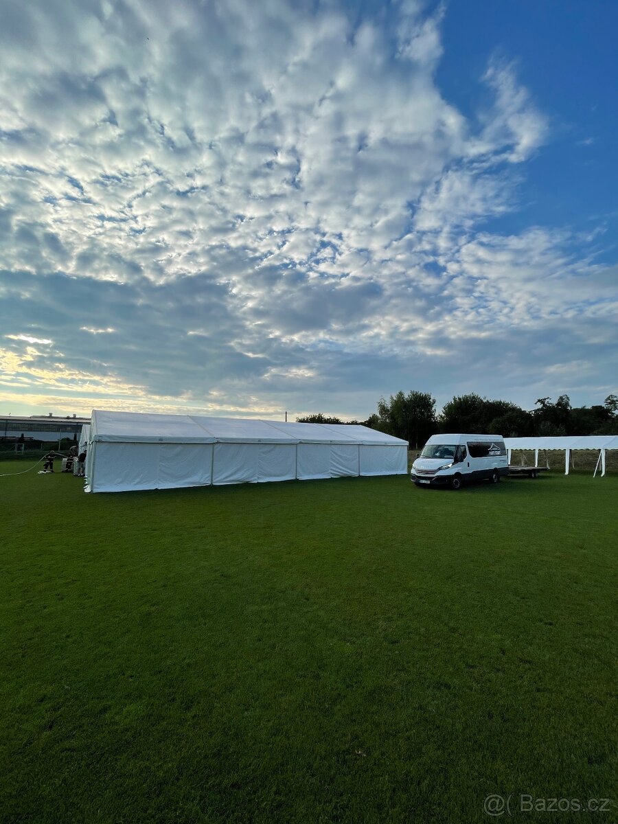 Velkokapacitní party stan 10x20m - 2