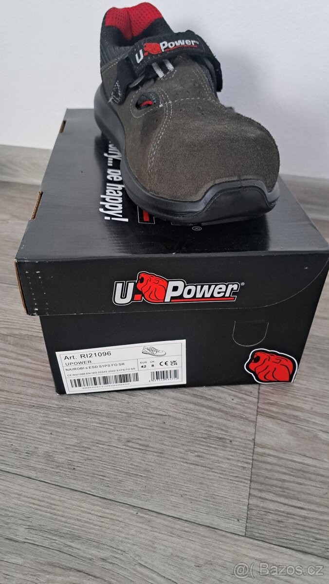 Prodám pracovní boty vel. 42 nové U Power - 2