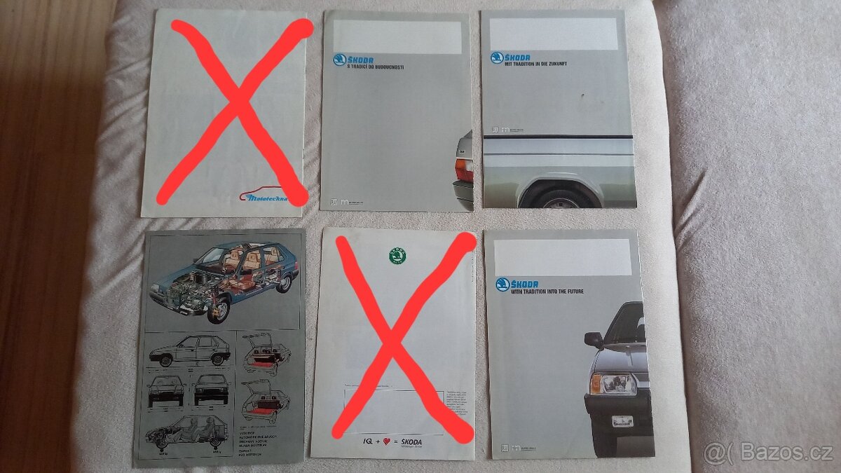 Prospekty Škoda Favorit - 2