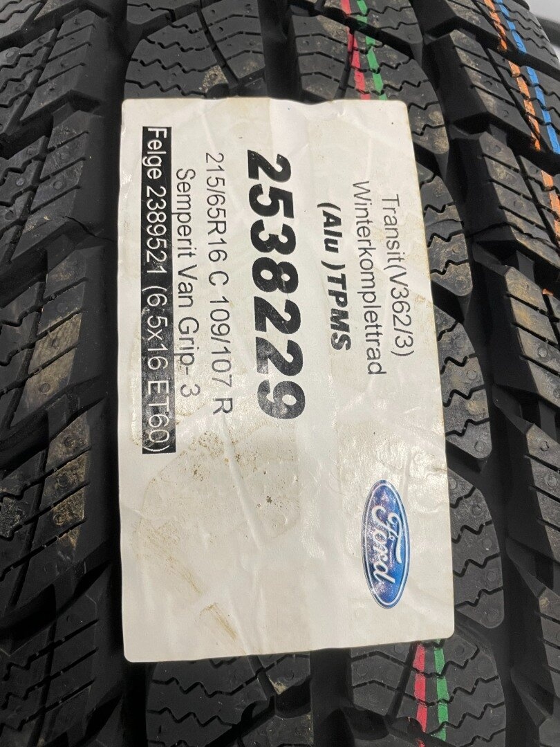 original alu ford transit zimní r16 5x160 JK21-GA - 2