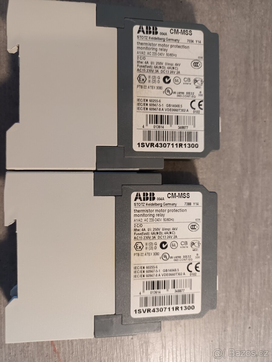 POZOR SLEVA Monitorovací relé ABB CM-MSS - 2