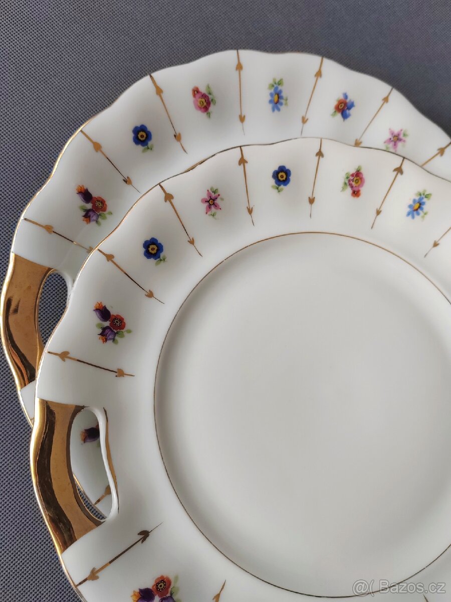 Porcelánový servírovací talíř Koenigszelt Silesia (1920-30) - 2