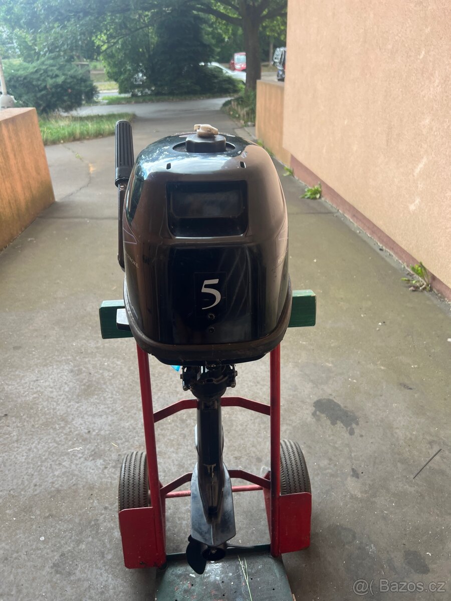 Lodni motor Tohatsu 5hp 4takt, kratka noha - 2