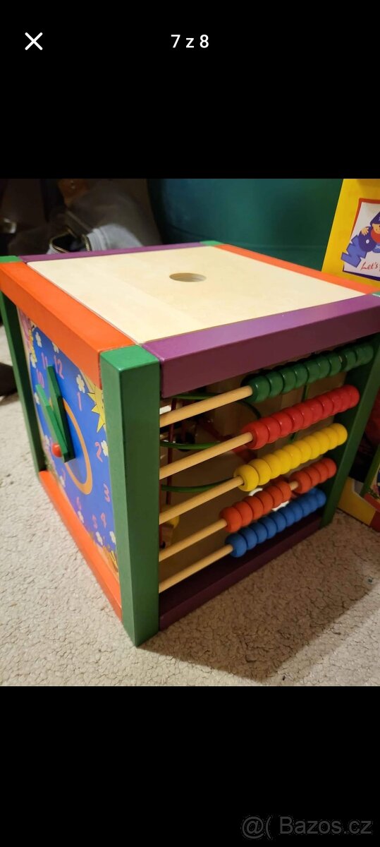 Nová dřevěná kostka s aktivitami, Woody - 2