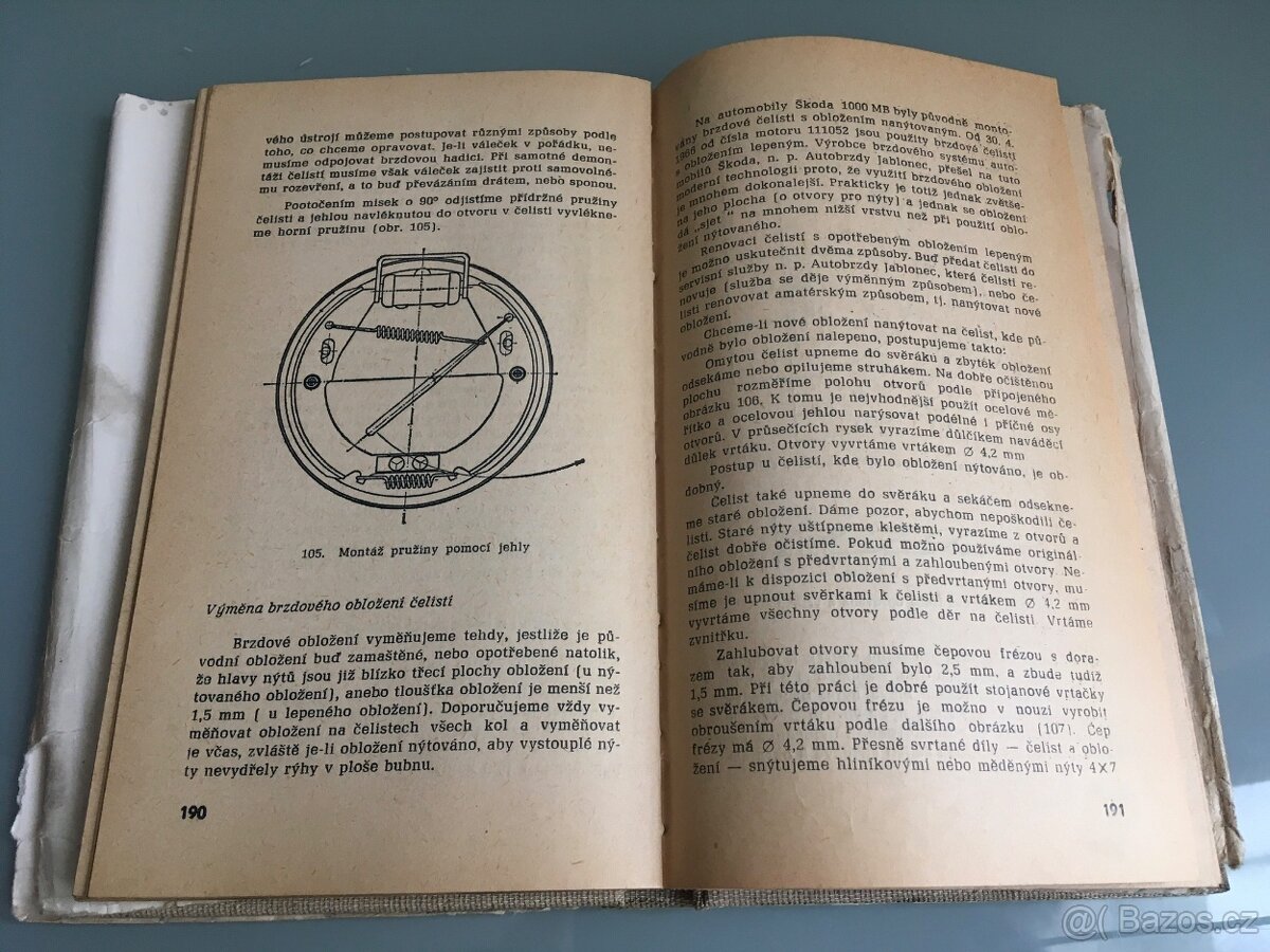 Příručka oprav svépomocí Škoda 1000/110R - 2