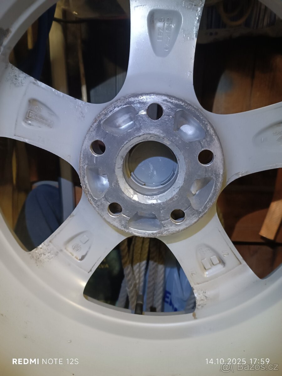 Prodám alu kola ENZO 16" rozteč 5x112 - 2