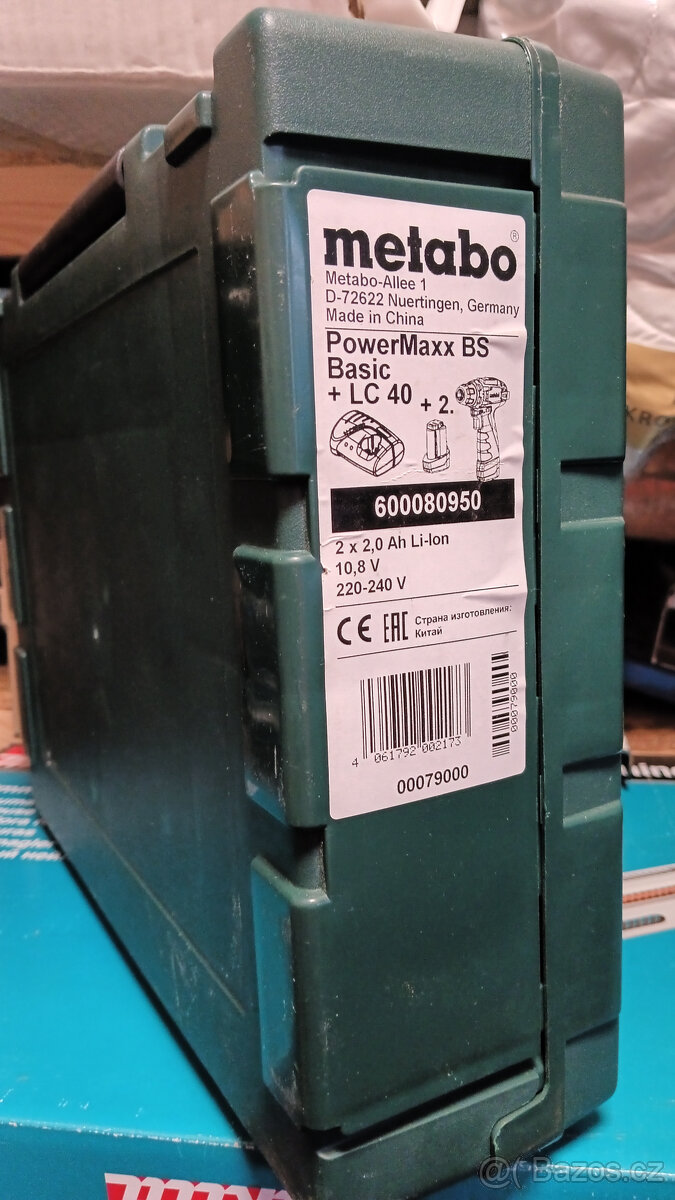 Kufr Metabo nepoužitý 3 - 2