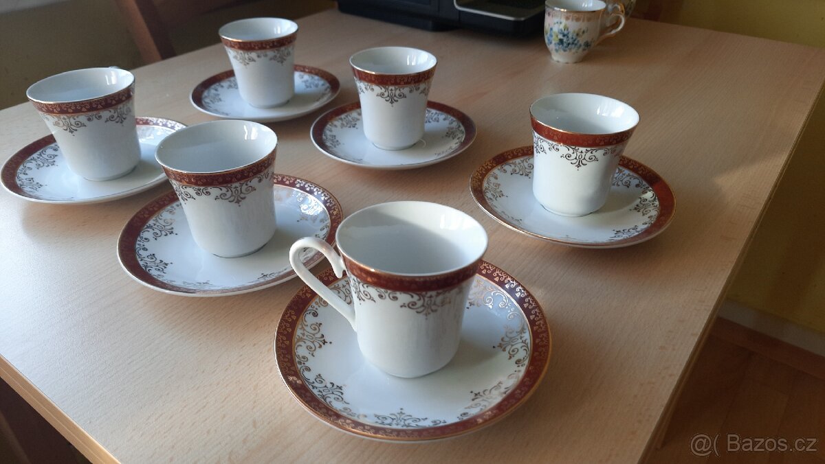 Porcelánová čajová sada - 2