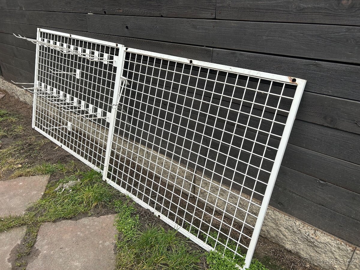 Kovový regál 2 kusy - 2