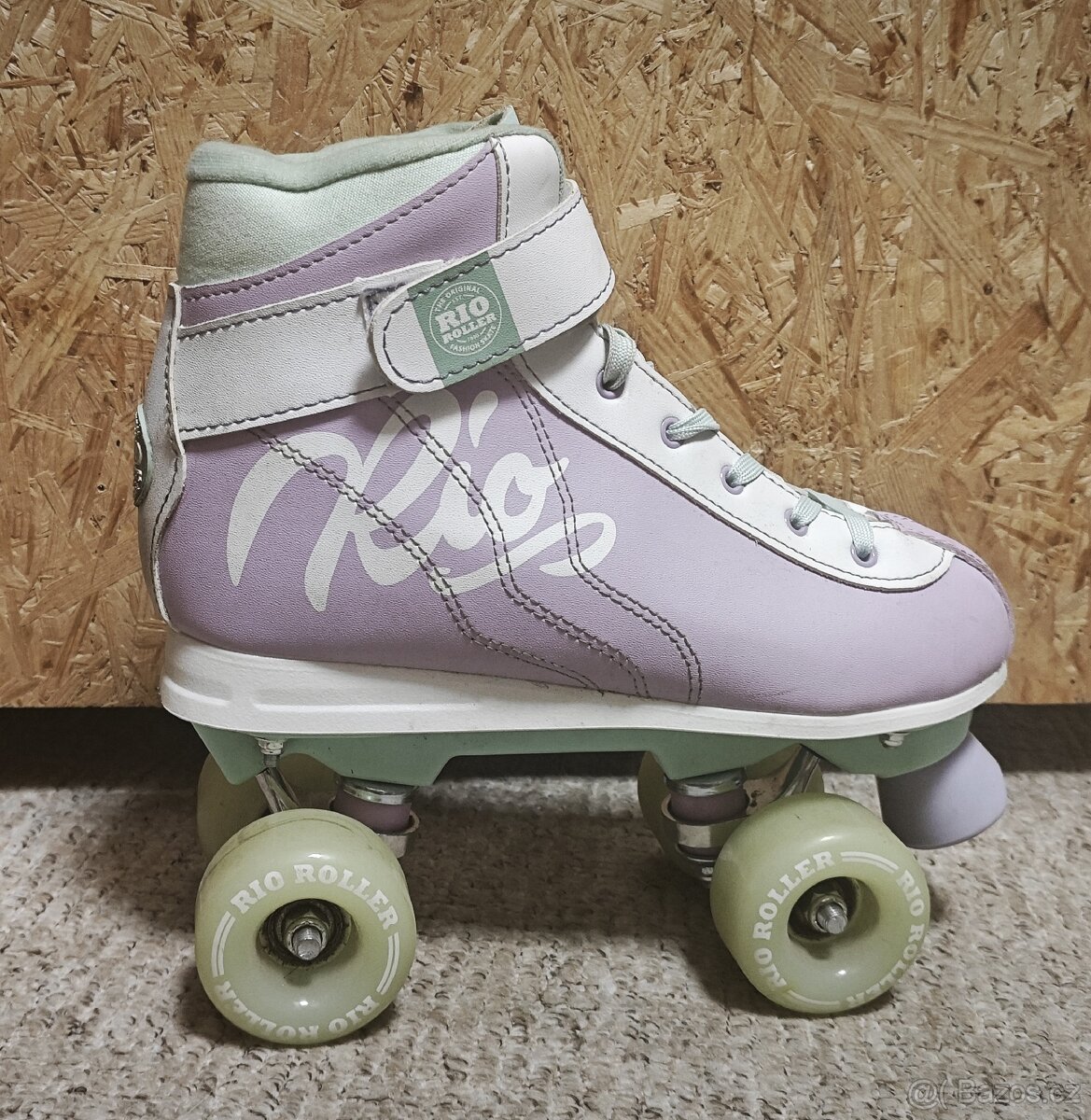 Rio roller- milkshake Mint berry- trekové brusle - 2