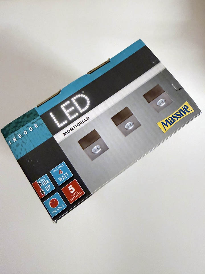 LED vestavné svítidlo Monticello set 3ks Massive - 2