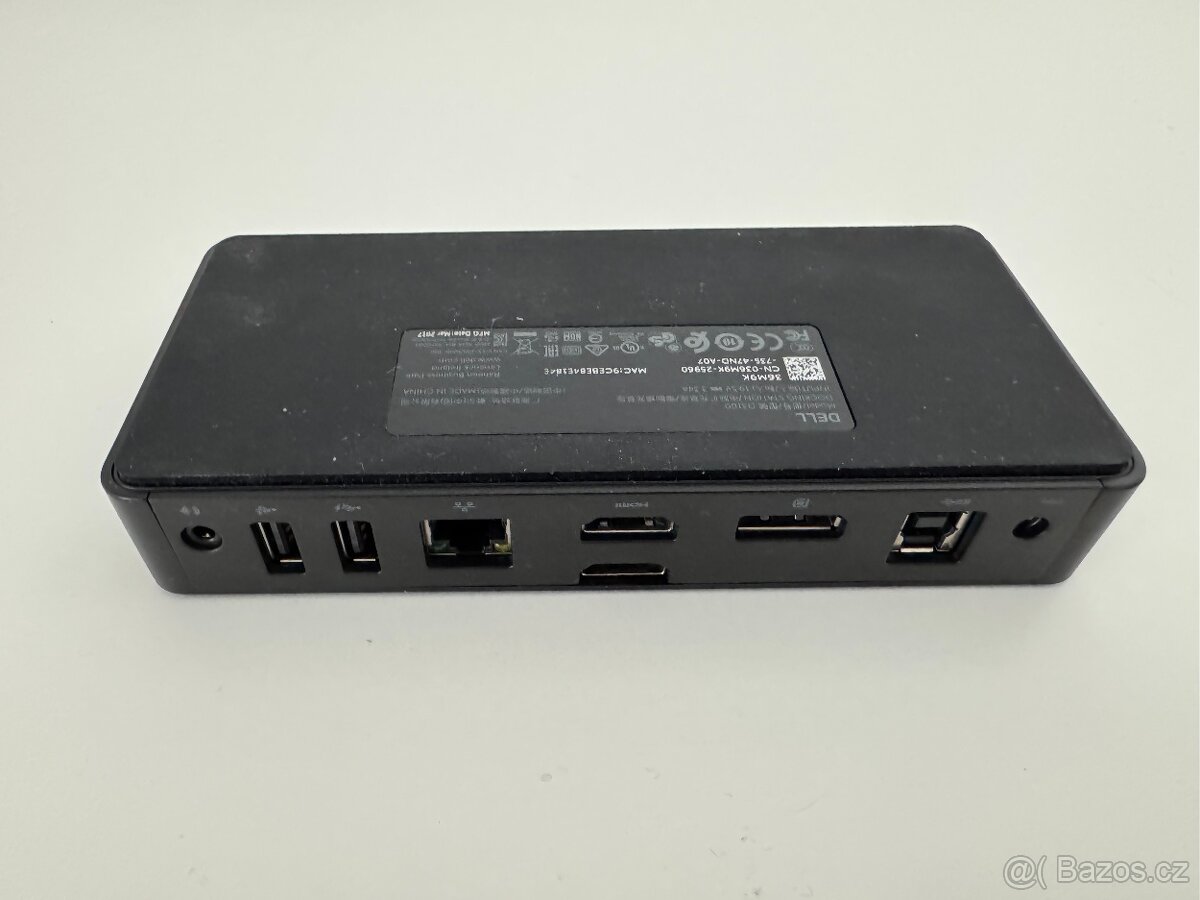 Dokovací stanice Dell D3100 včetně kabelů - 2