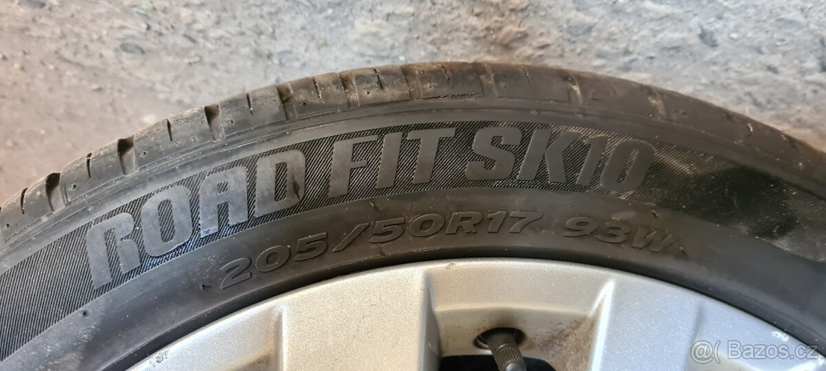 Original Alu disky + pneu - 2