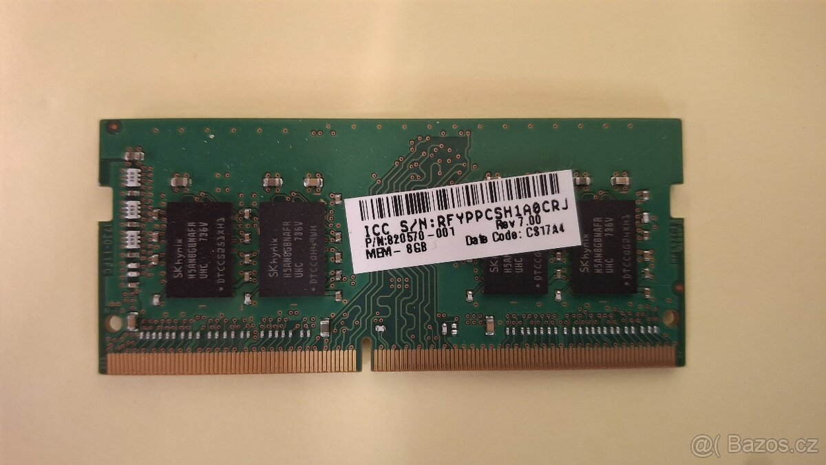 SK Hynix DDR4 8GB 2400 MHz - NTB - 2