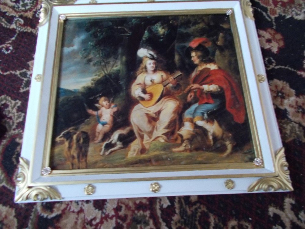 Obraz v bílém rámu - 2