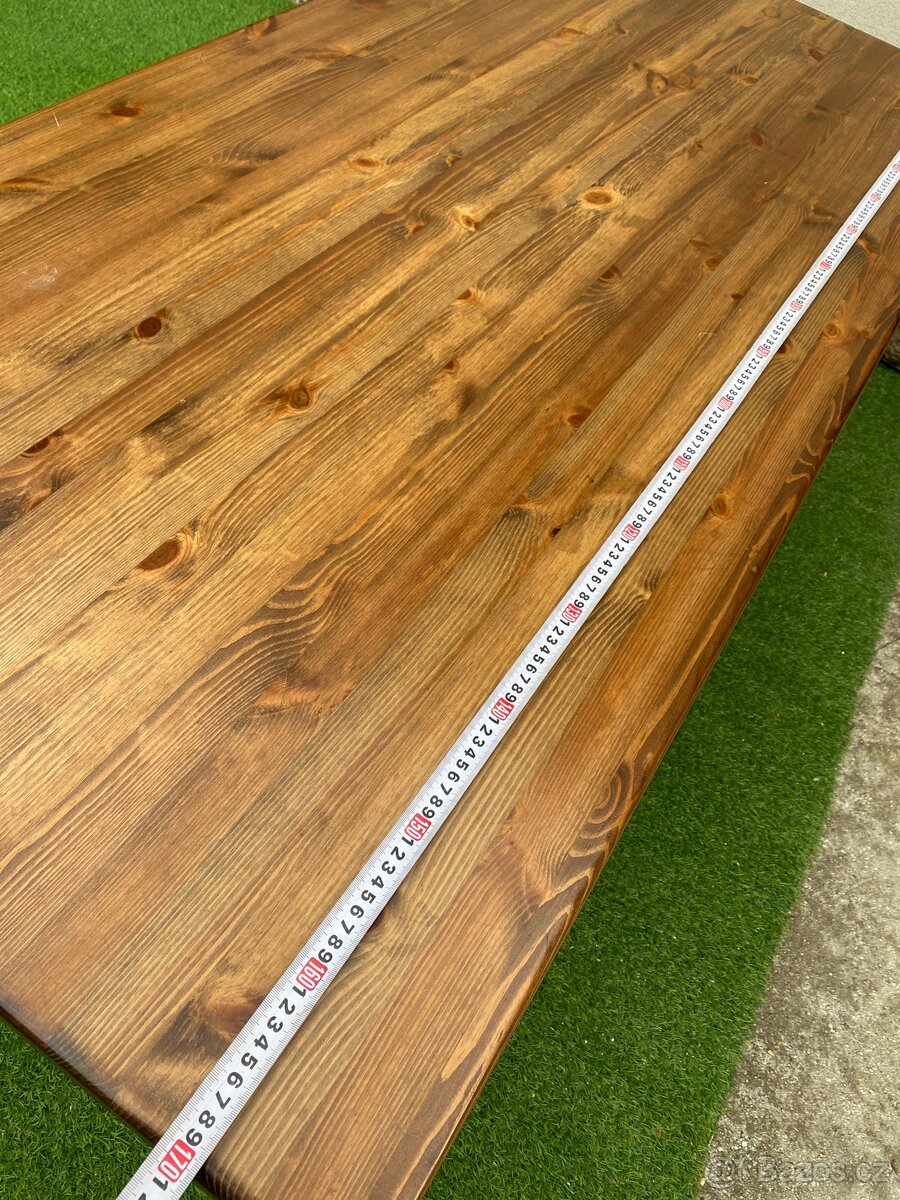 Masivní stůl smrk - 2