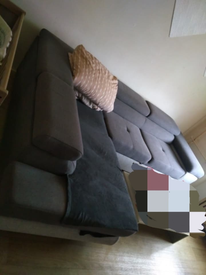 Rozkládací sedačka s uložením prostorem - 2