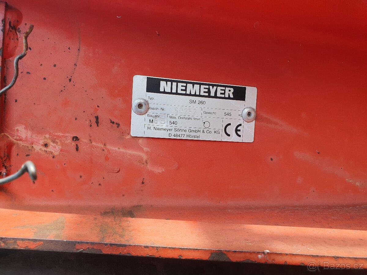 Disková sekačka NIEMEYER, SM 260 - 2