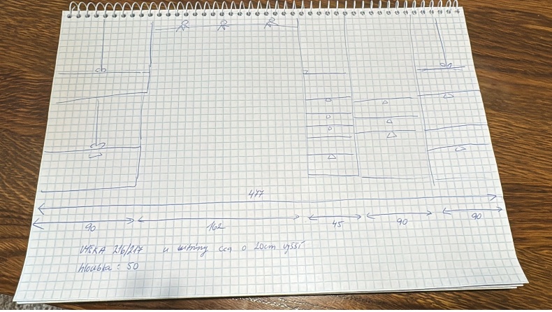 Obývací stěna masiv - 2