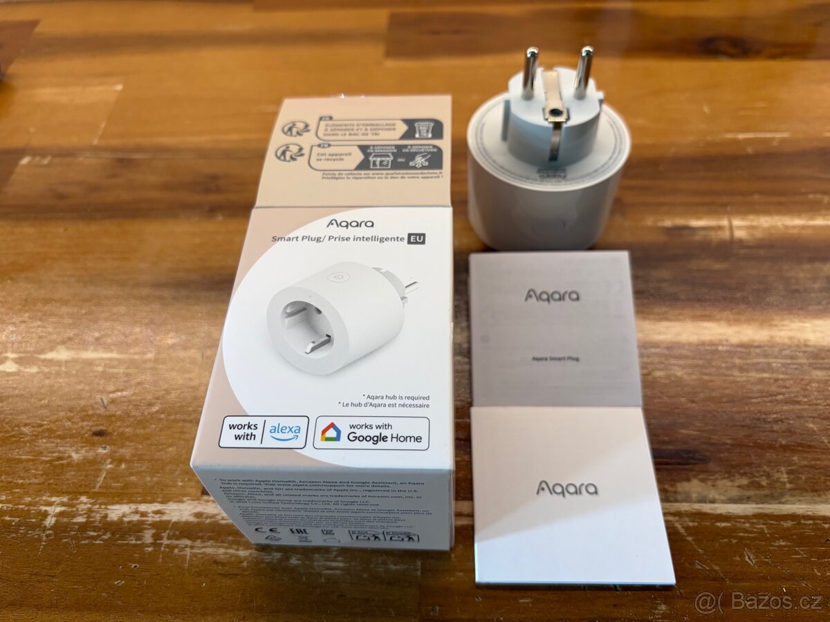 Chytrá zásuvka Aqara Smart Plug (EU) – Zigbee, Apple HomeKit - 2