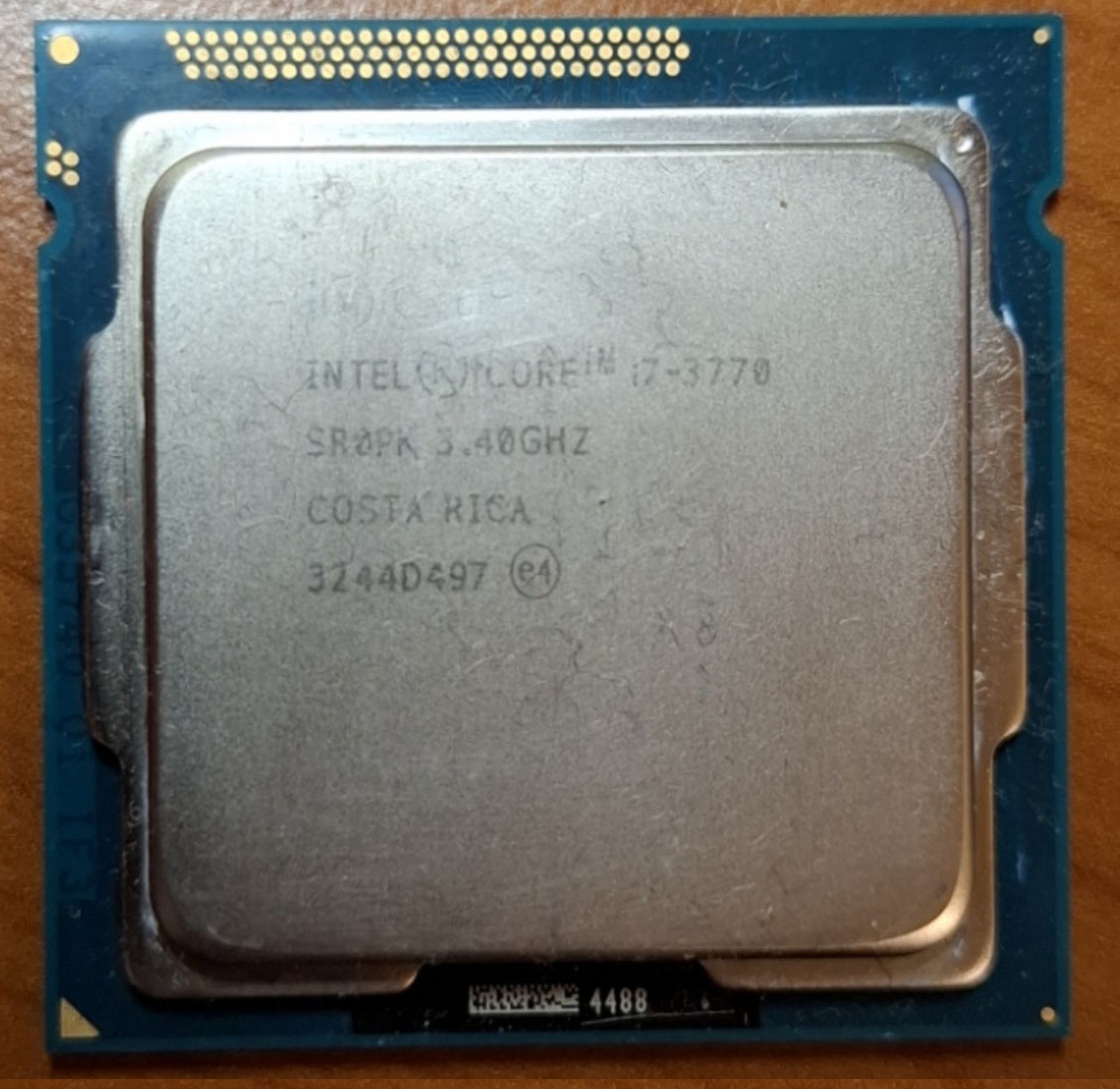 CPU i7-3770, i5-7400 - 2