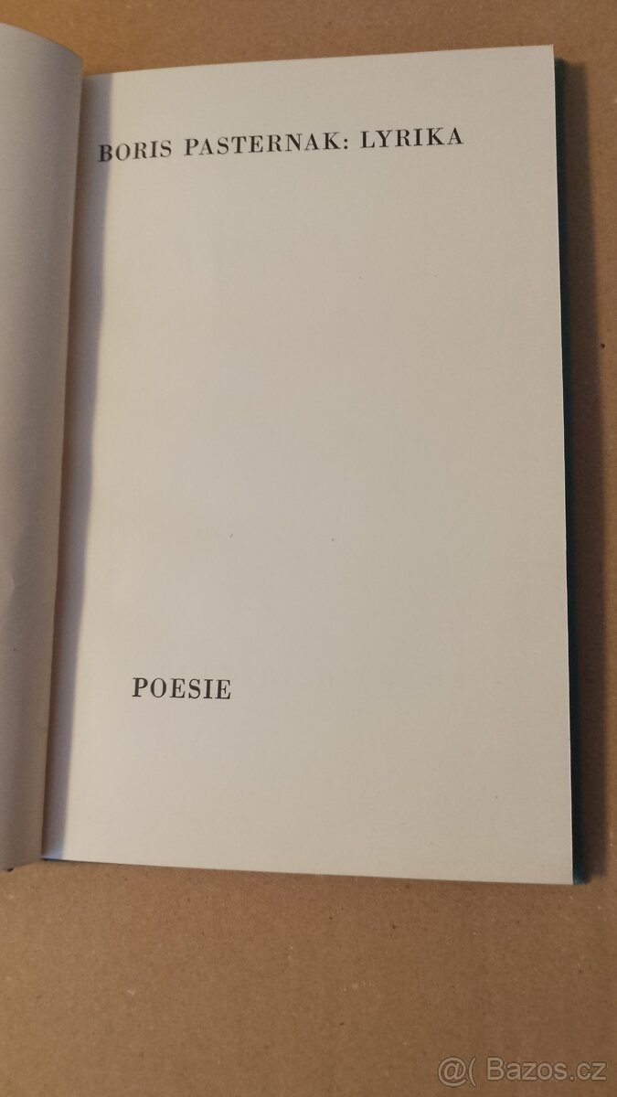 B.Pasternak. Lyrika.Poezie - 2
