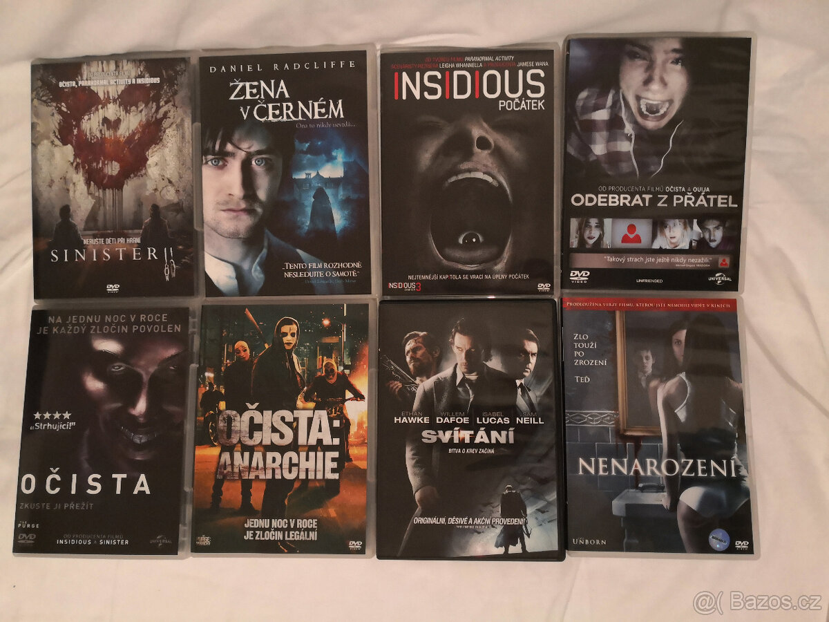 DVD s hororovou tématikou - 2