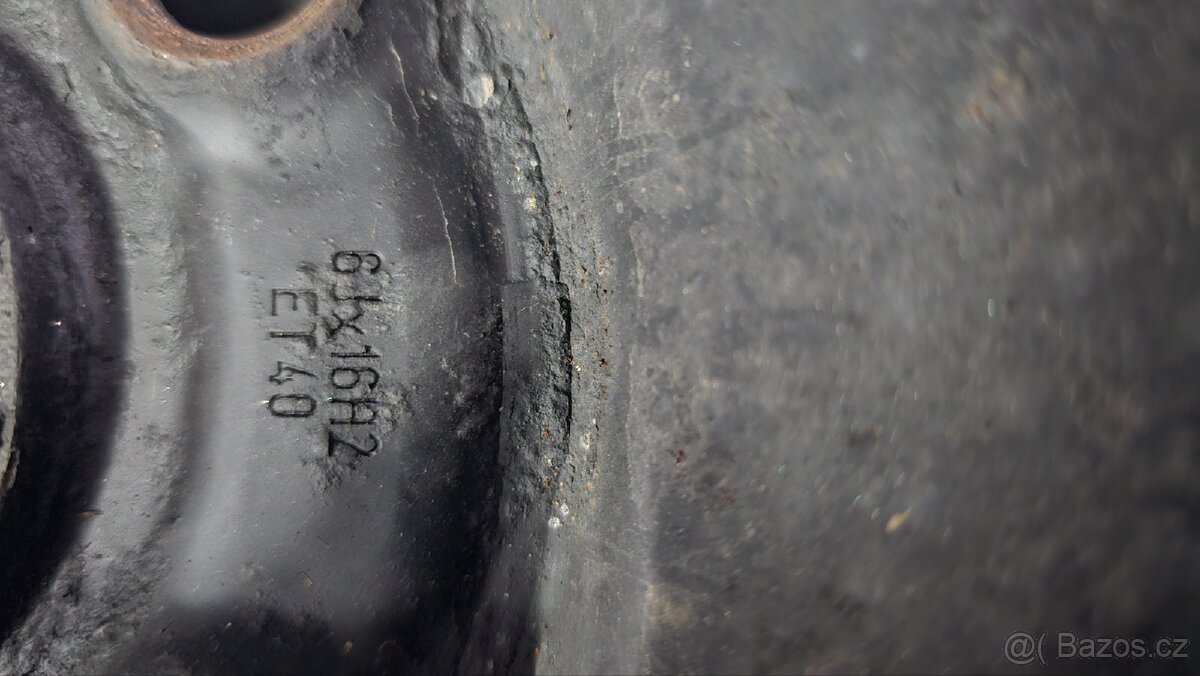 Plechový disk 5x112 R16 - 2