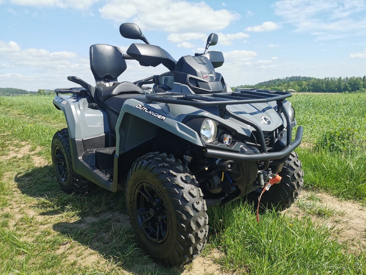 CAN AM OUTLANDER L 570 MAX 2021,najeto pouze 398km