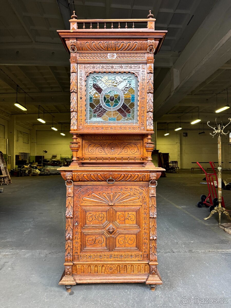 Starožitný příborník / kredenc (132021) - 2