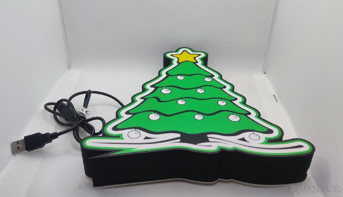 Prodám světelnou dekoraci Vánoční stromeček - 2