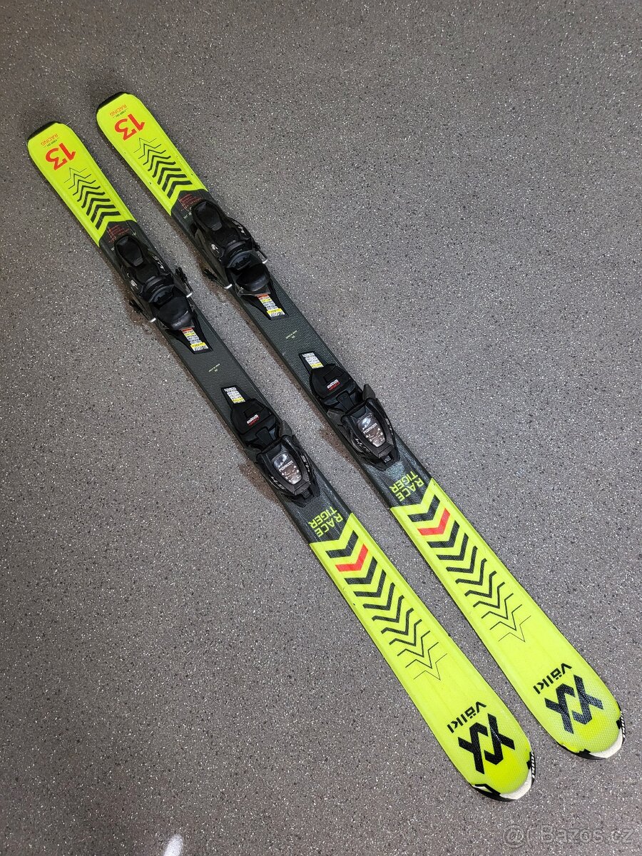 JUNIOR.CARV. LYŽE VOLKL RACETIGER SL JR - 120 CM - 2