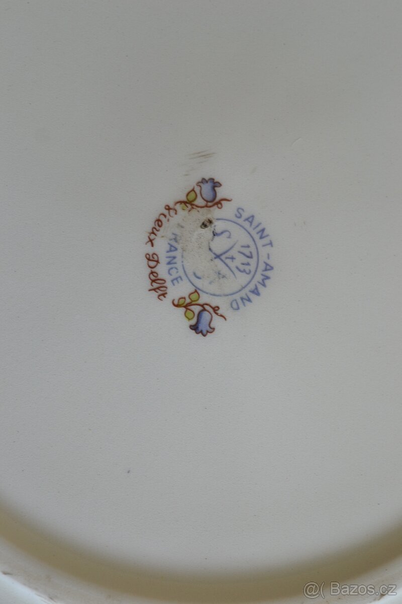 Starožitný talíř Saint-Amand - 2
