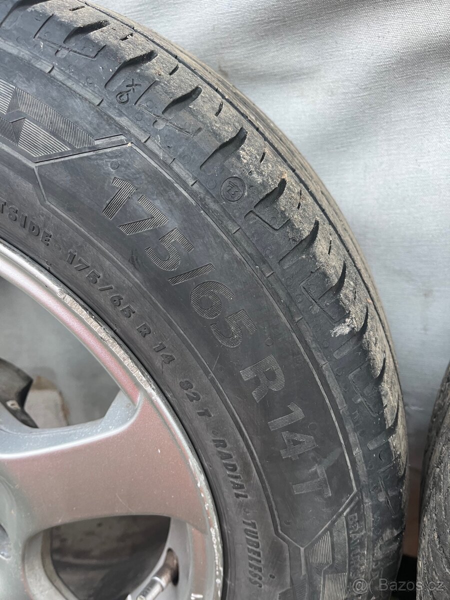 Prodám alu kola 4x100 r14 - 2