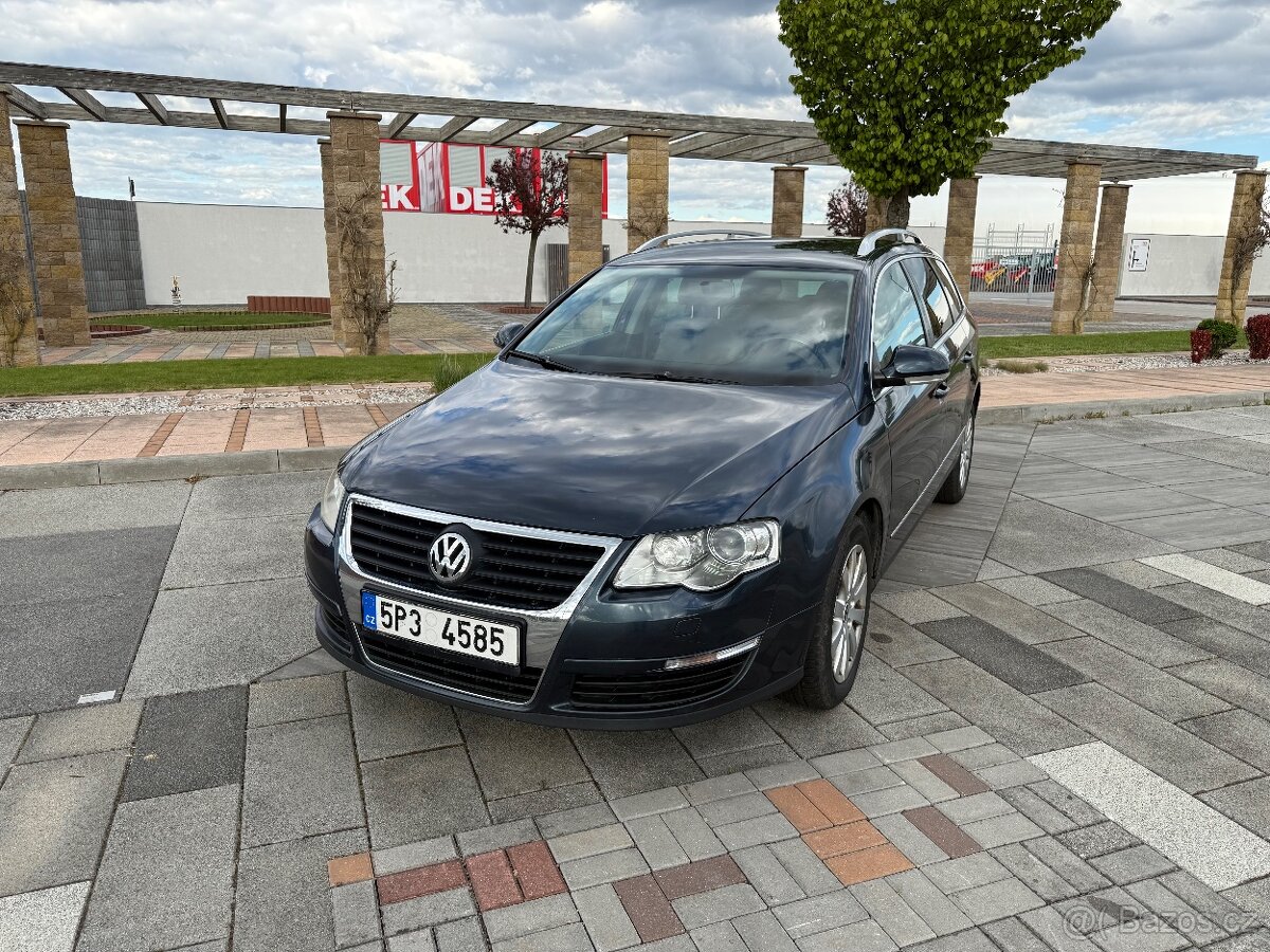 VW Passat B6 combi - 2.0tdi 103kW BKP - pěkný stav - 2