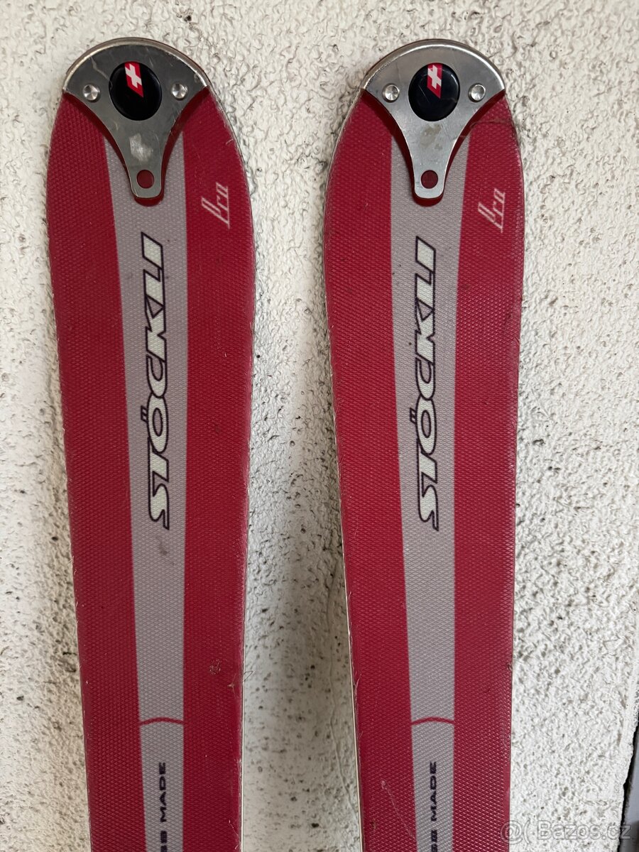 Sjezdové ultimativní lyže Stöckli 170 cm + vázáni Salamon - 2