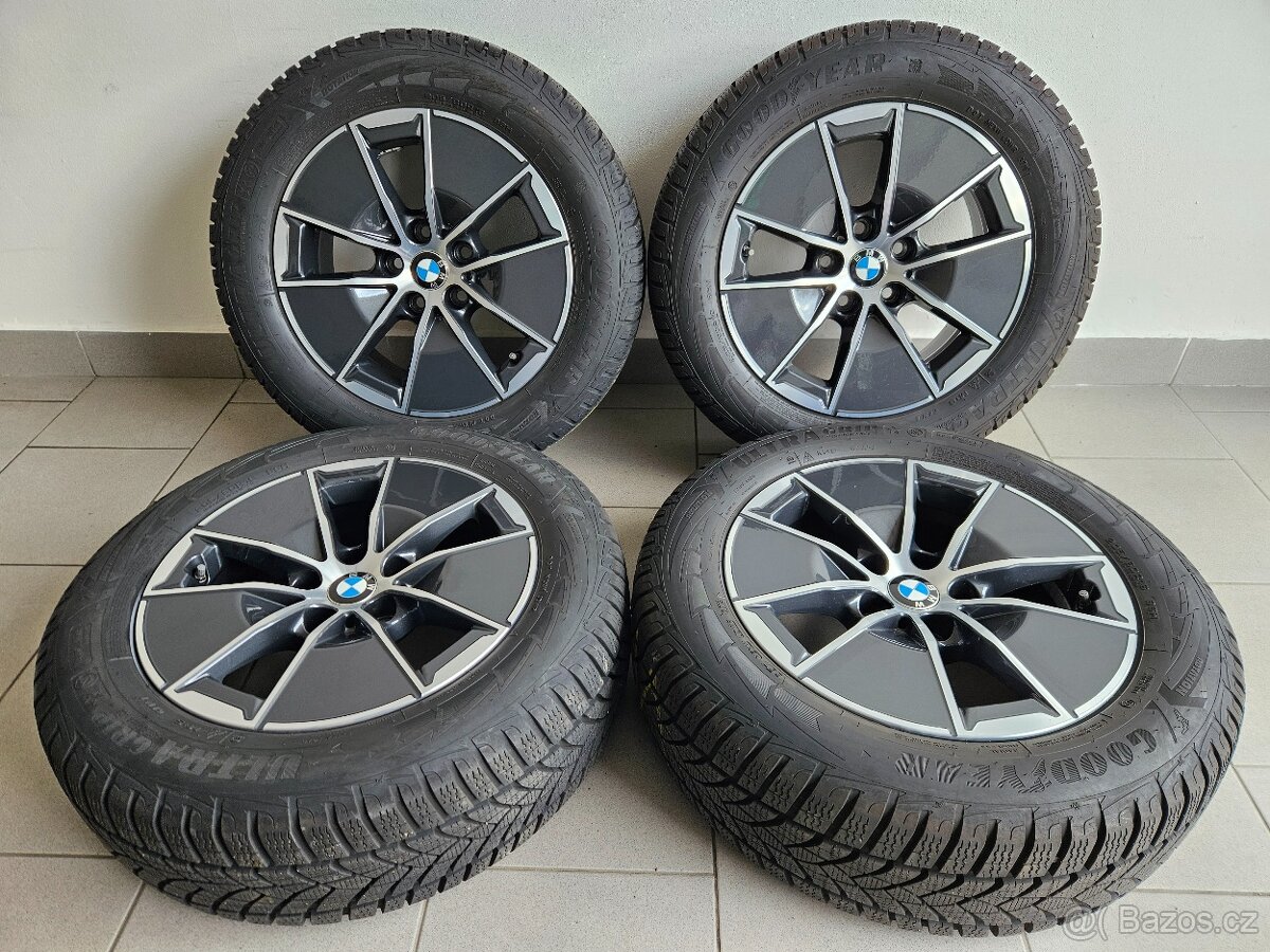 Orig. BMW 3er 5x112 Zimní 205/60/16 - zánovní - 2