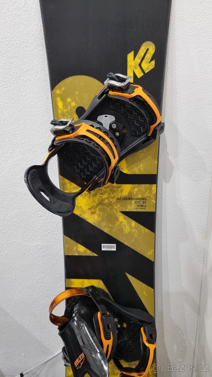 Prodám snowboardové prkno K2 161 cm Wide - 2
