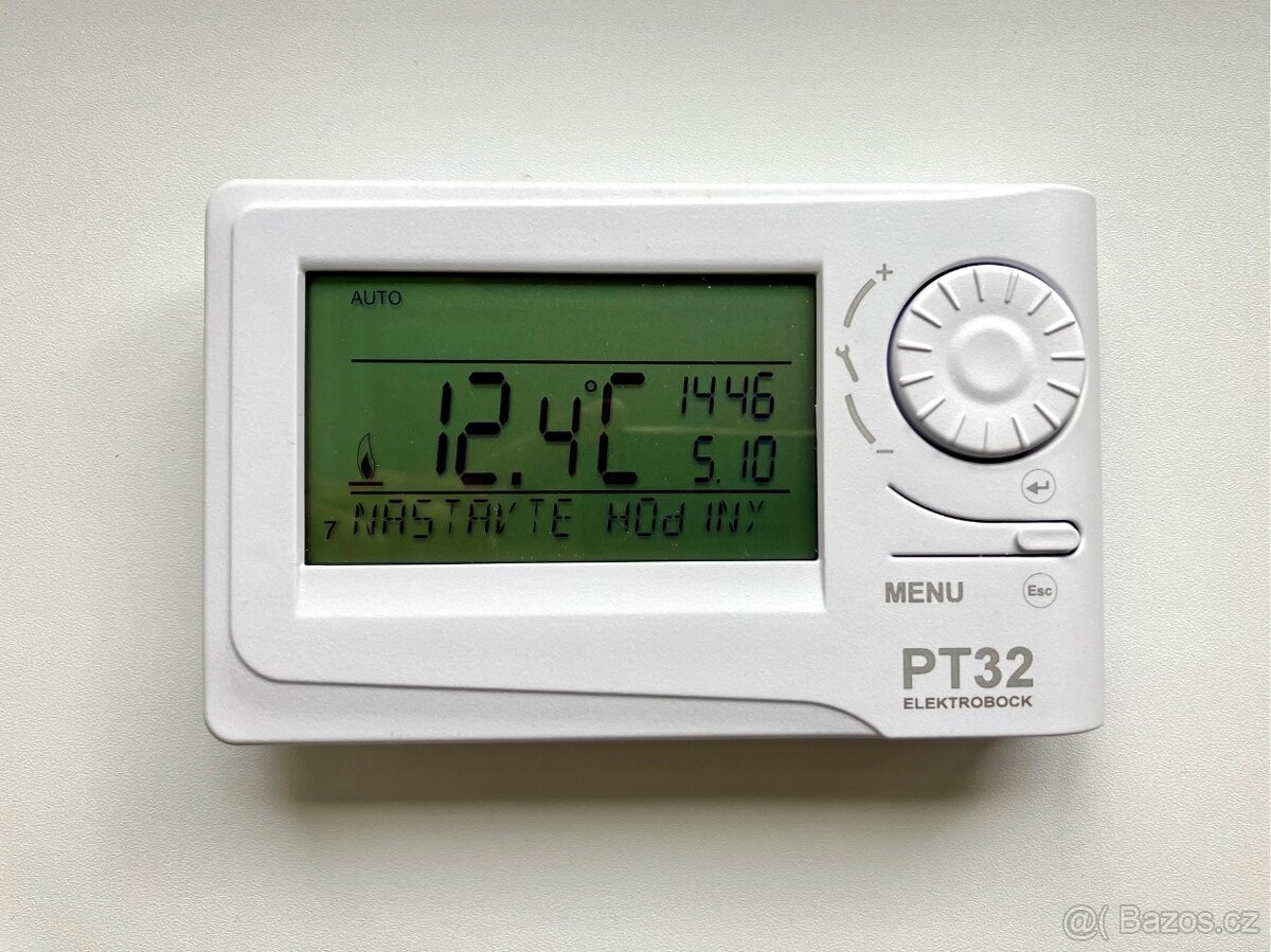 Prostorový termostat Elektrobock PT32 - nový - 2