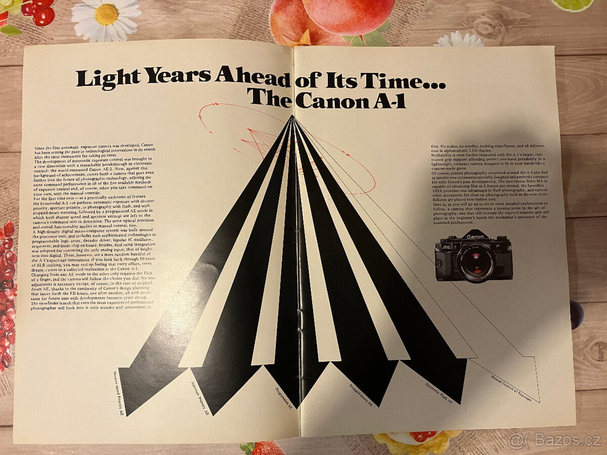 CANON A1 - foto prospekt - 2