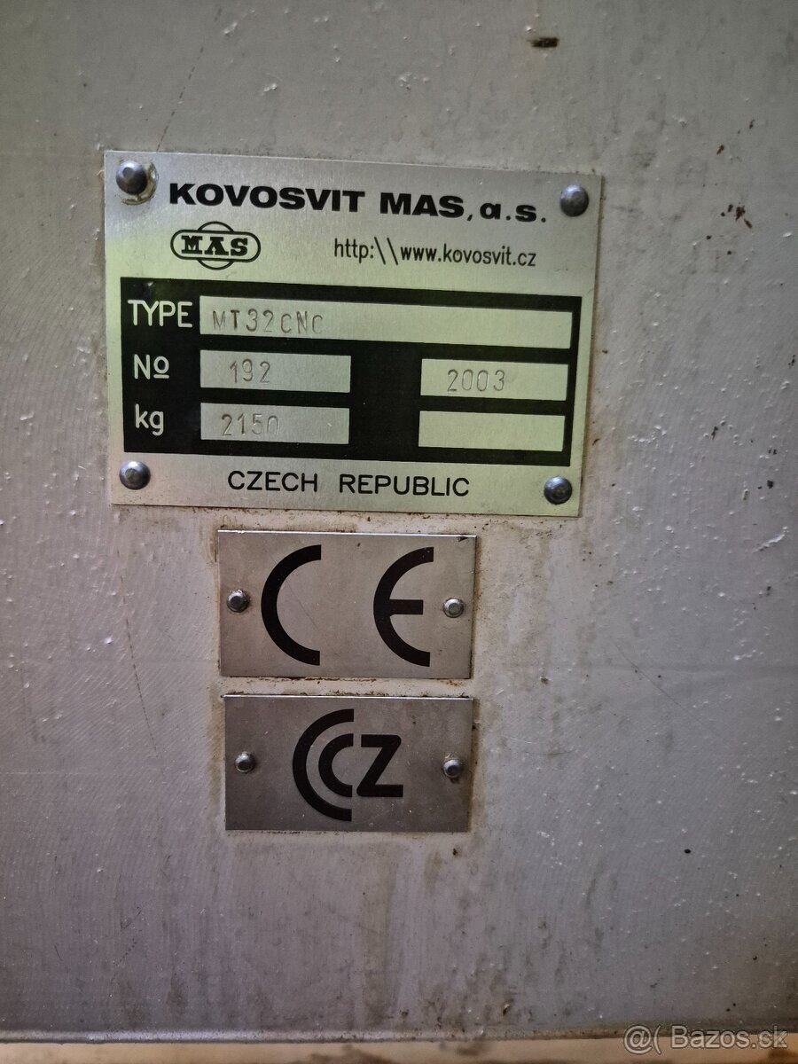 CNC sústruh masturn MT 32-800 - 2