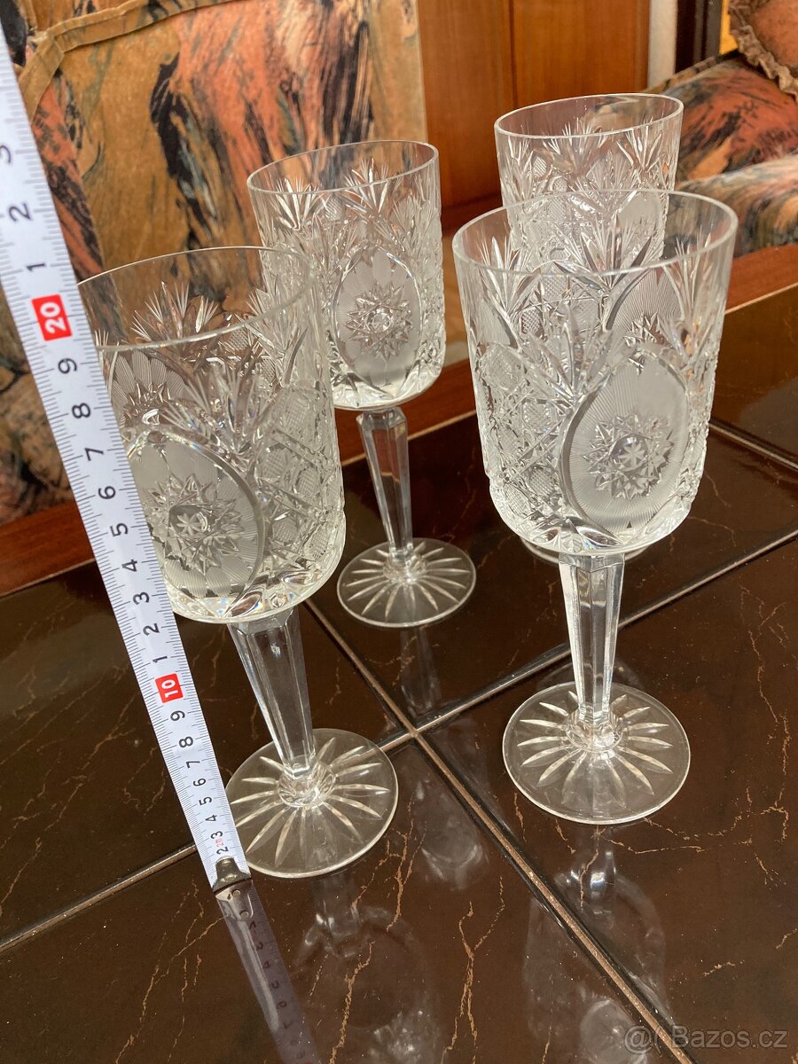 Prodám broušené skleničky - 2