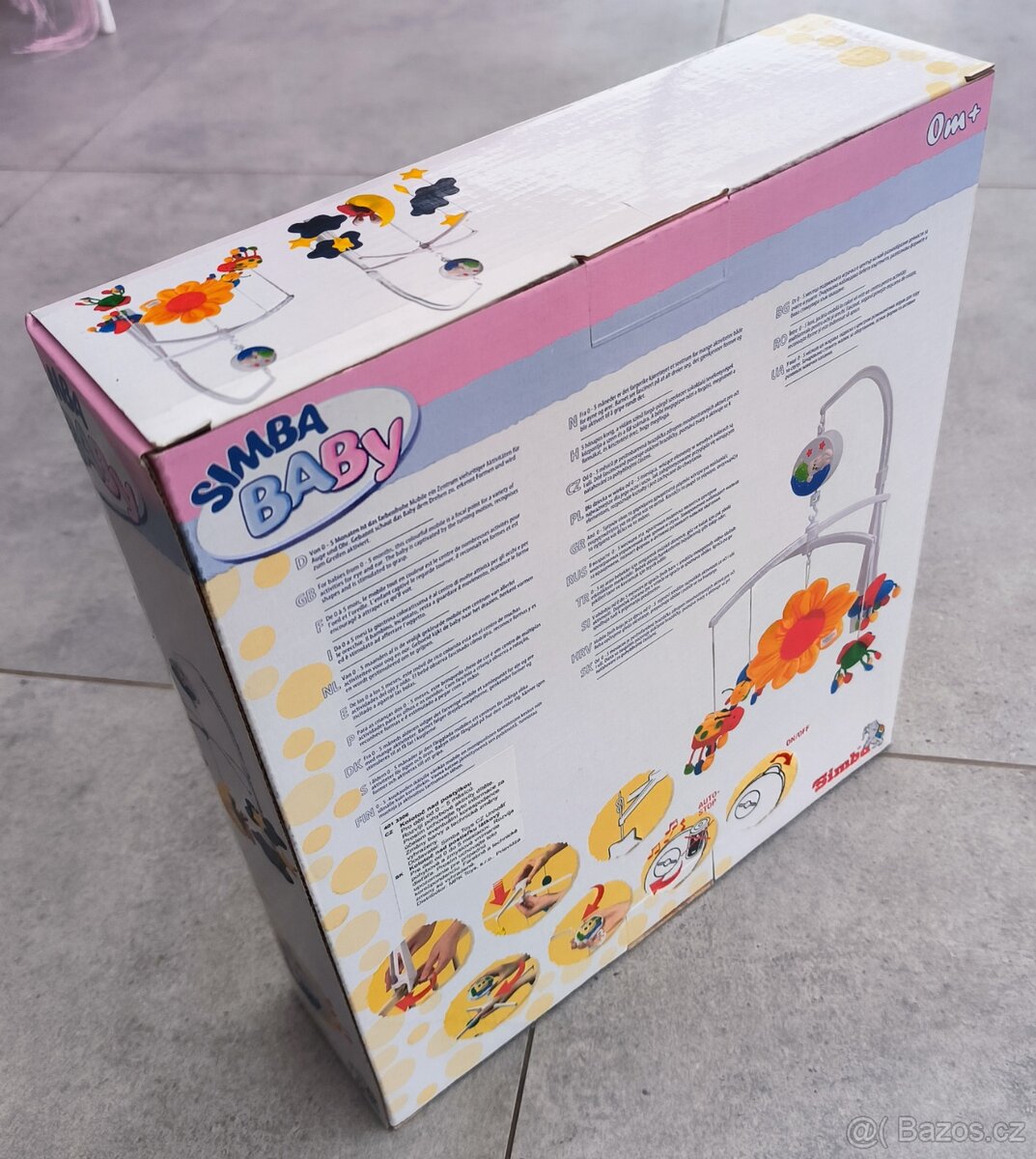 Látkový kolotoč nad postýlku - 2