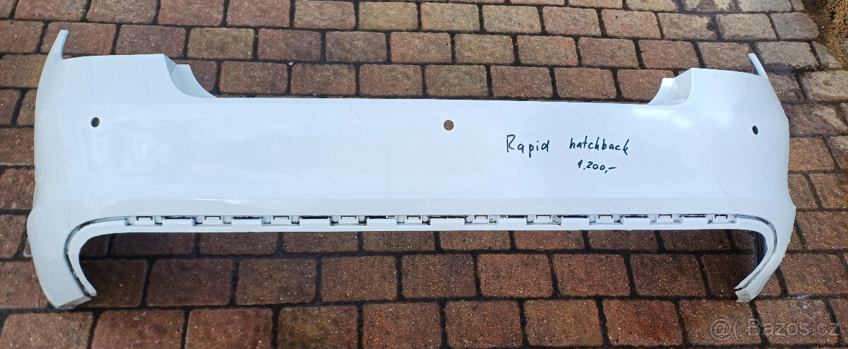 Zadní nárazník Škoda Rapid - 2
