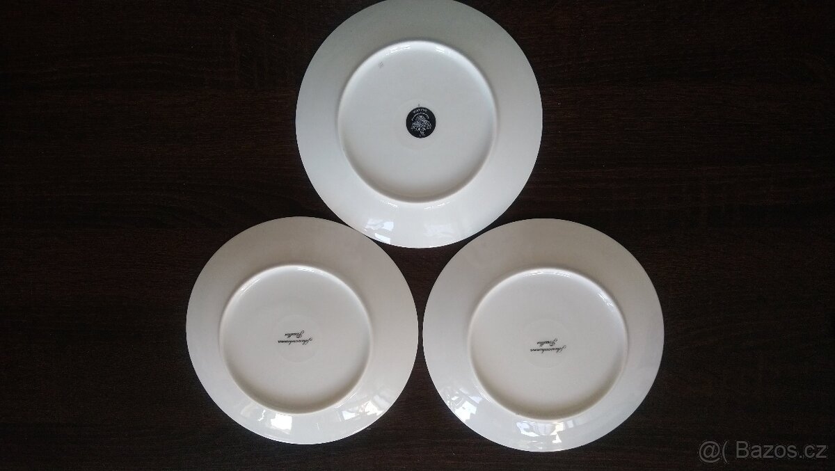 Porcelán, Německo – talířky - 2