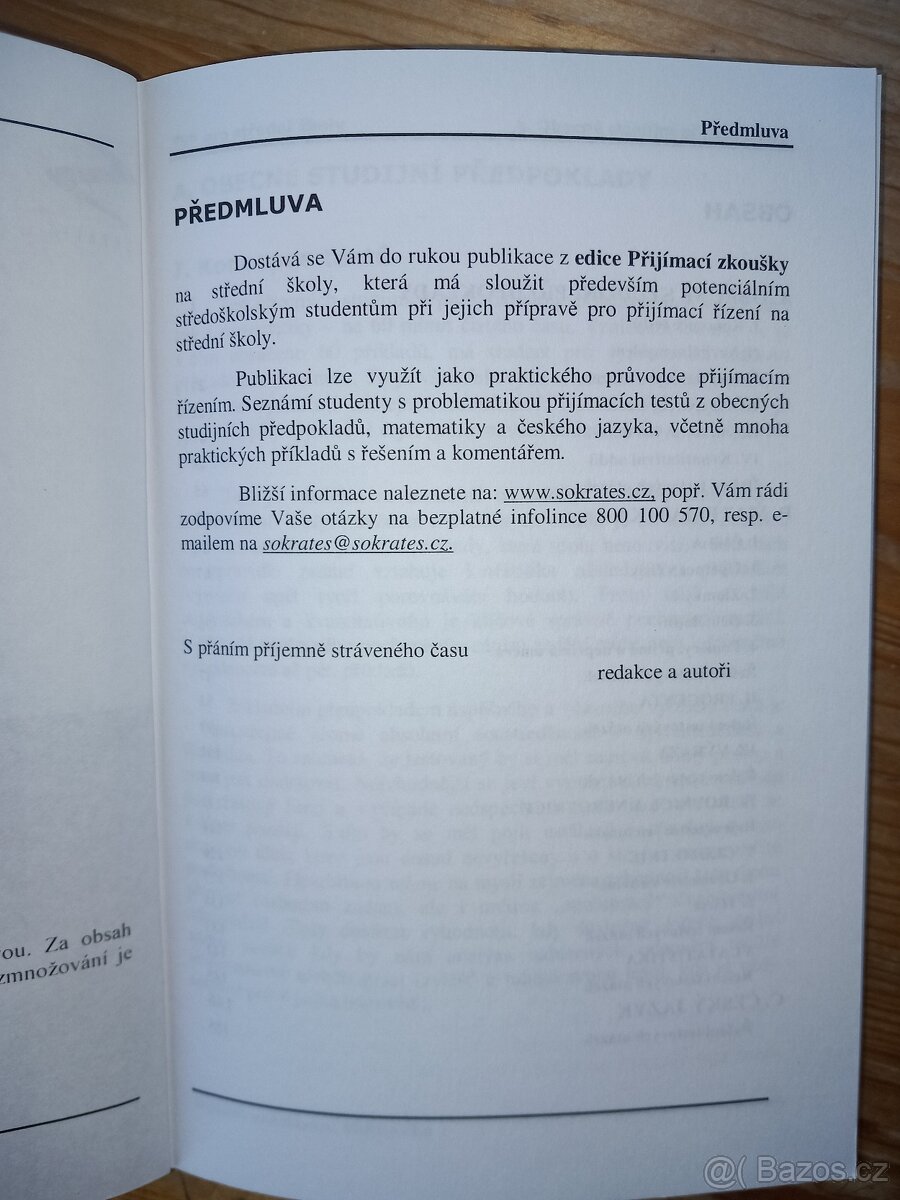 Testy studijní předpokladů pro střední školy - 2