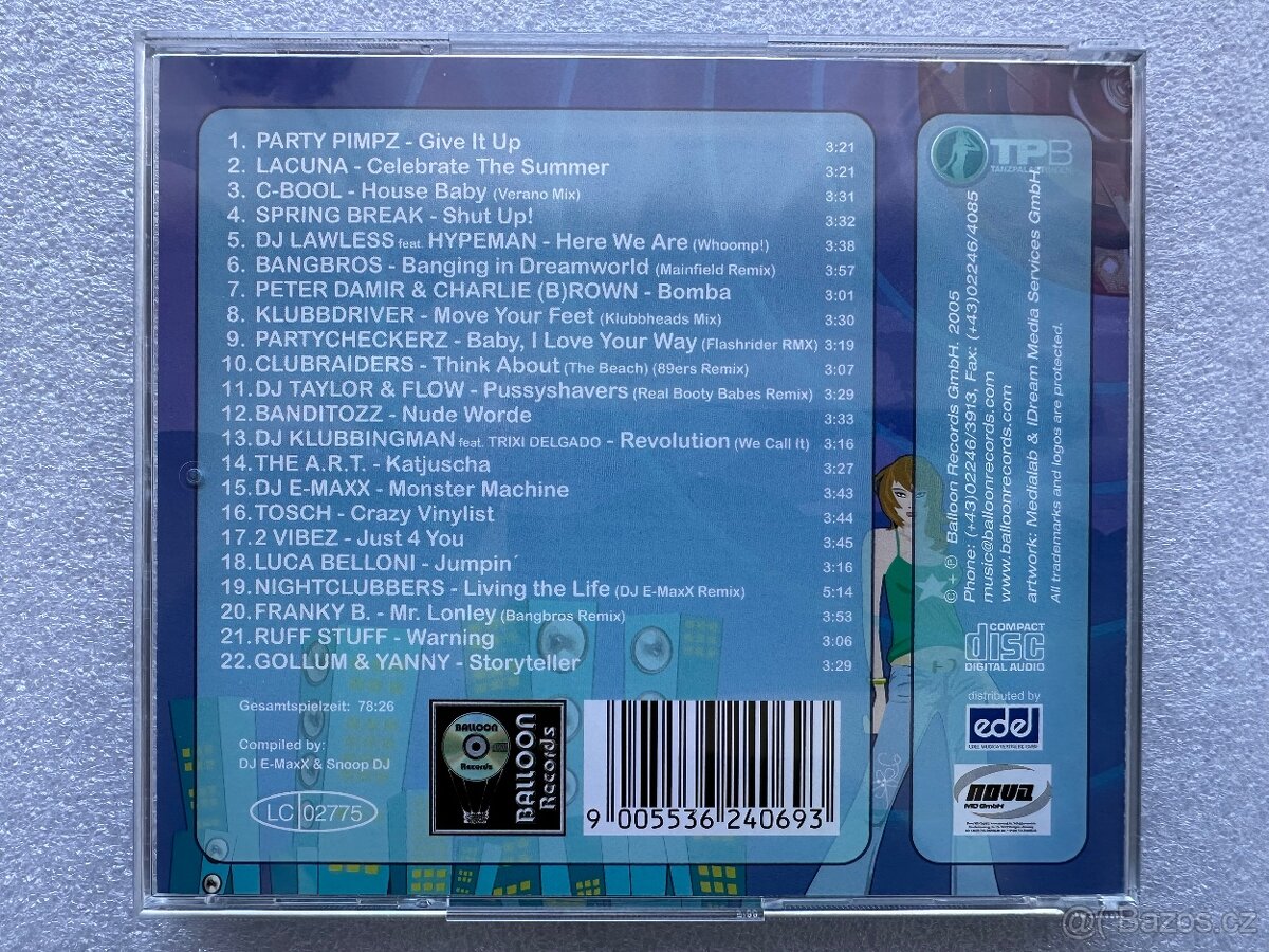 Tanzpalast Dance Compilation 16 (2005) CD - 2